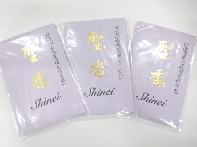 新品　Shineiオリジナル防虫香3個セット sss